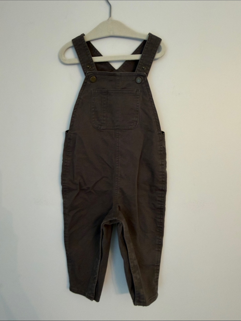 Old Navy Grey Baby Overalls 12-18 months
